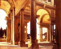 Sargent, John Singer - A Study of Architecture, Florence
